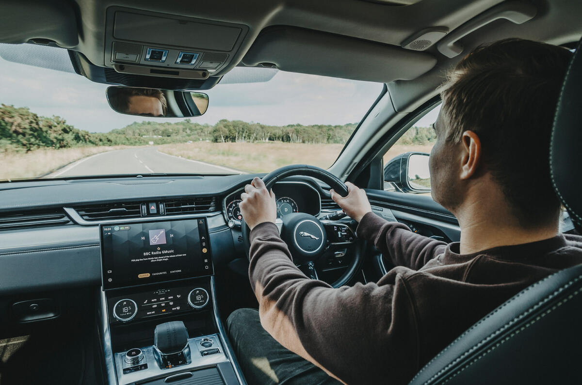 12 Jaguar XF 2021 long term review FP driving 12 Jaguar XF 2021 long term review FP driving