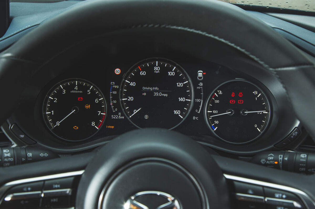 12 Mazda MX 30 2021 long term review instruments 12 Mazda MX 30 2021 long term review instruments