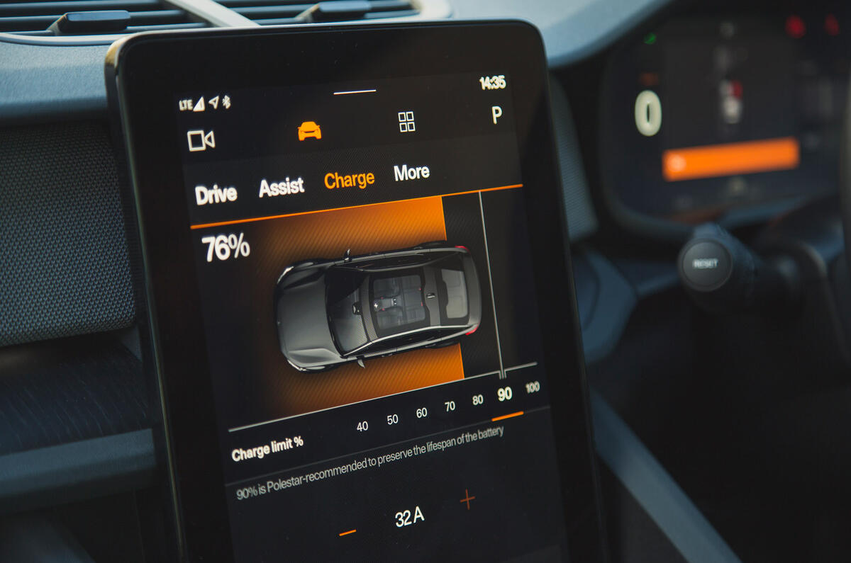 12 Polestar 2 2022 long term review infotainment 12 Polestar 2 2022 long term review infotainment