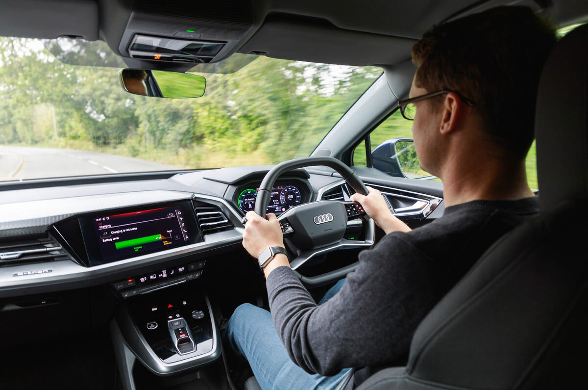 13 Audi Q4 E tron 2021 long term review MT driving 13 Audi Q4 E tron 2021 long term review MT driving