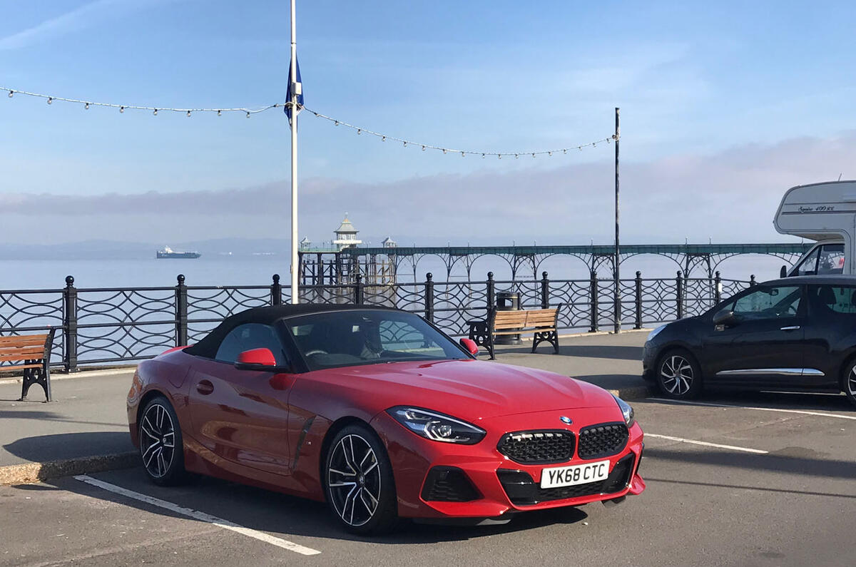 BMW Z4 2019 long-term review - pier