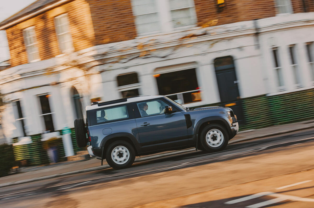 13 Land Rover Defender 2022 long term review side pan 13 Land Rover Defender 2022 long term review side pan