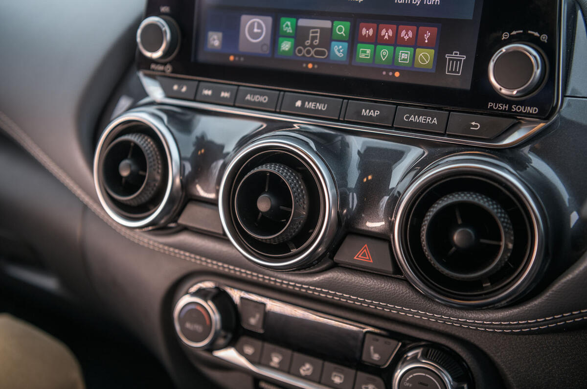 Nissan Juke 2020 long-term review - air vents Nissan Juke 2020 long-term review - air vents