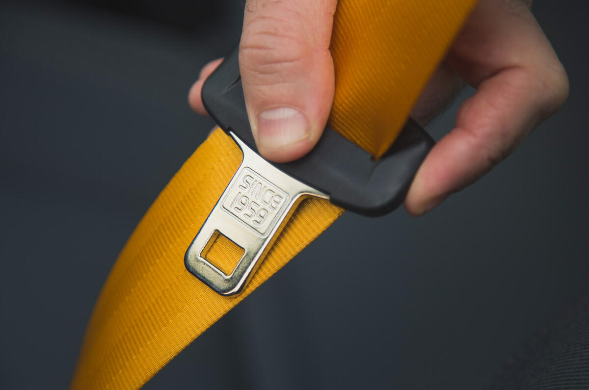 13 Polestar 2 2022 long term review seatbelts 13 Polestar 2 2022 long term review seatbelts