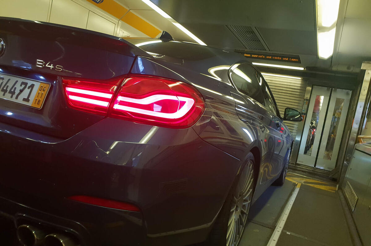 Alpina B4 S 2019 long-term review - Eurotunnel