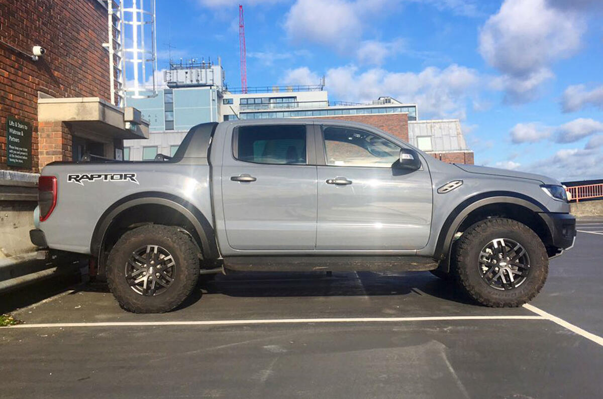 Ford Ranger Raptor 2019 long term review - car park