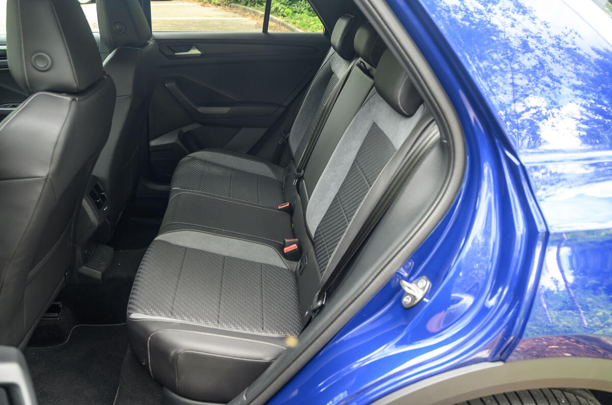 Volkswagen T-Roc R 2020 long-term review - rear seats Volkswagen T-Roc R 2020 long-term review - rear seats