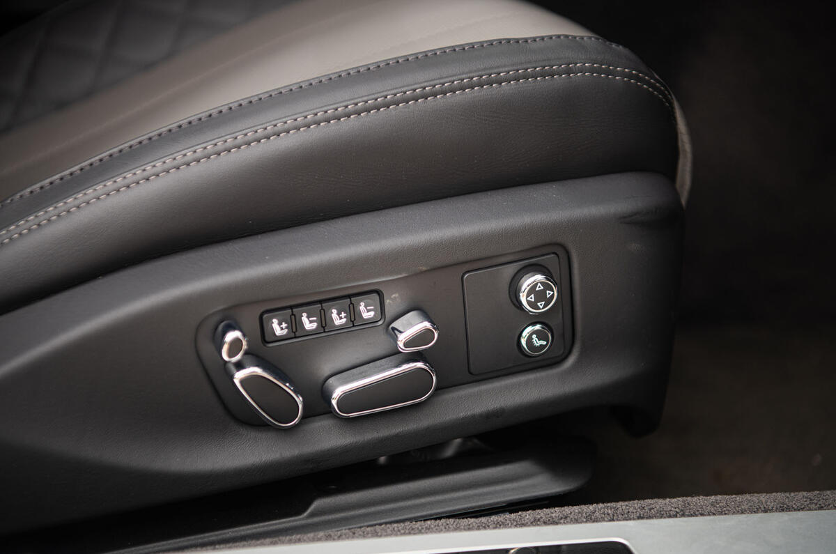 Bentley Continental GT 2019 long-term review - seat controls