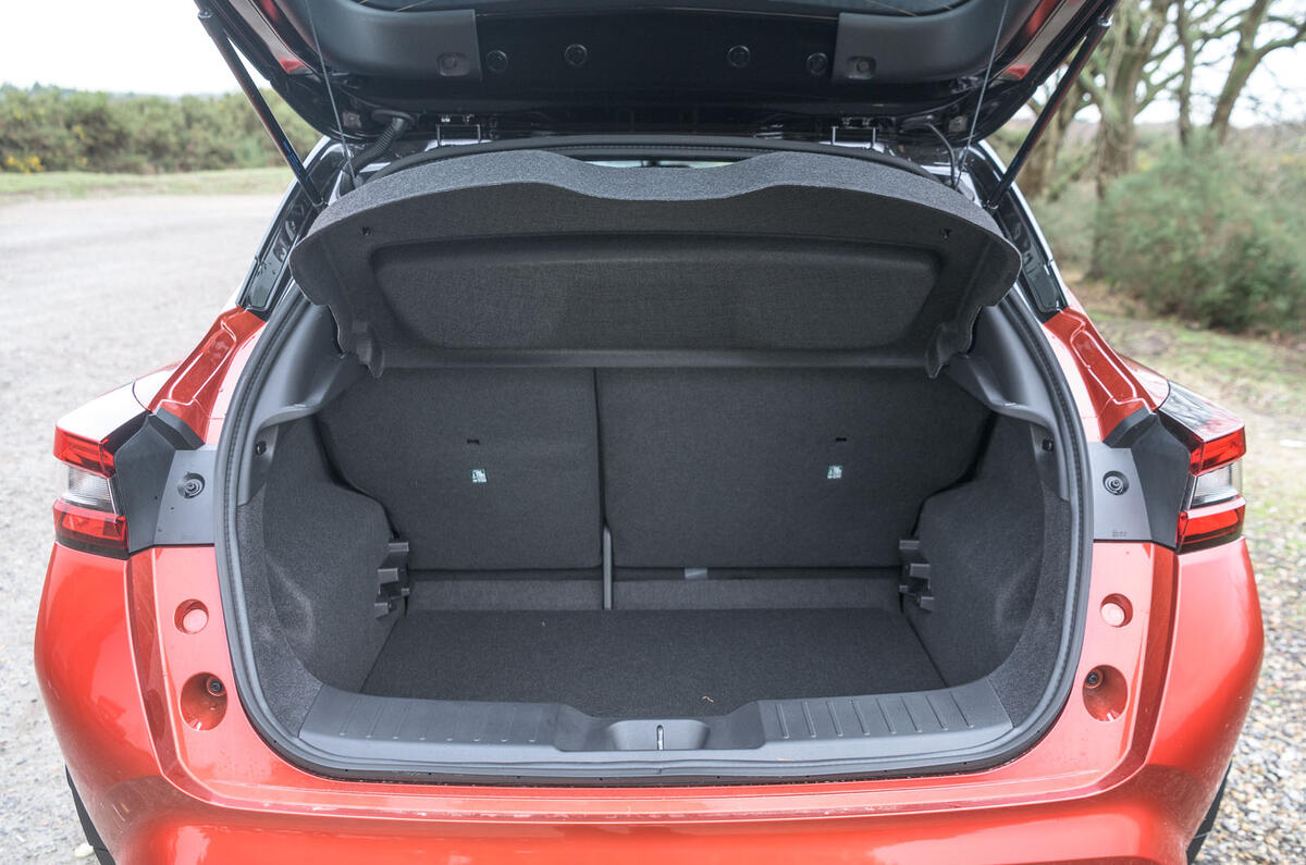 Nissan Juke 2020 long-term review - boot Nissan Juke 2020 long-term review - boot