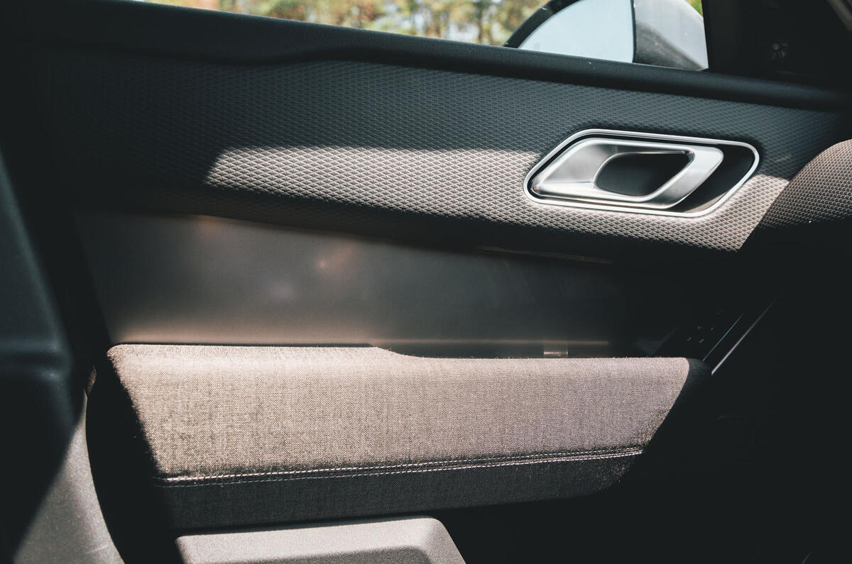 Range Rover Velar 2019 long-term review - door cards