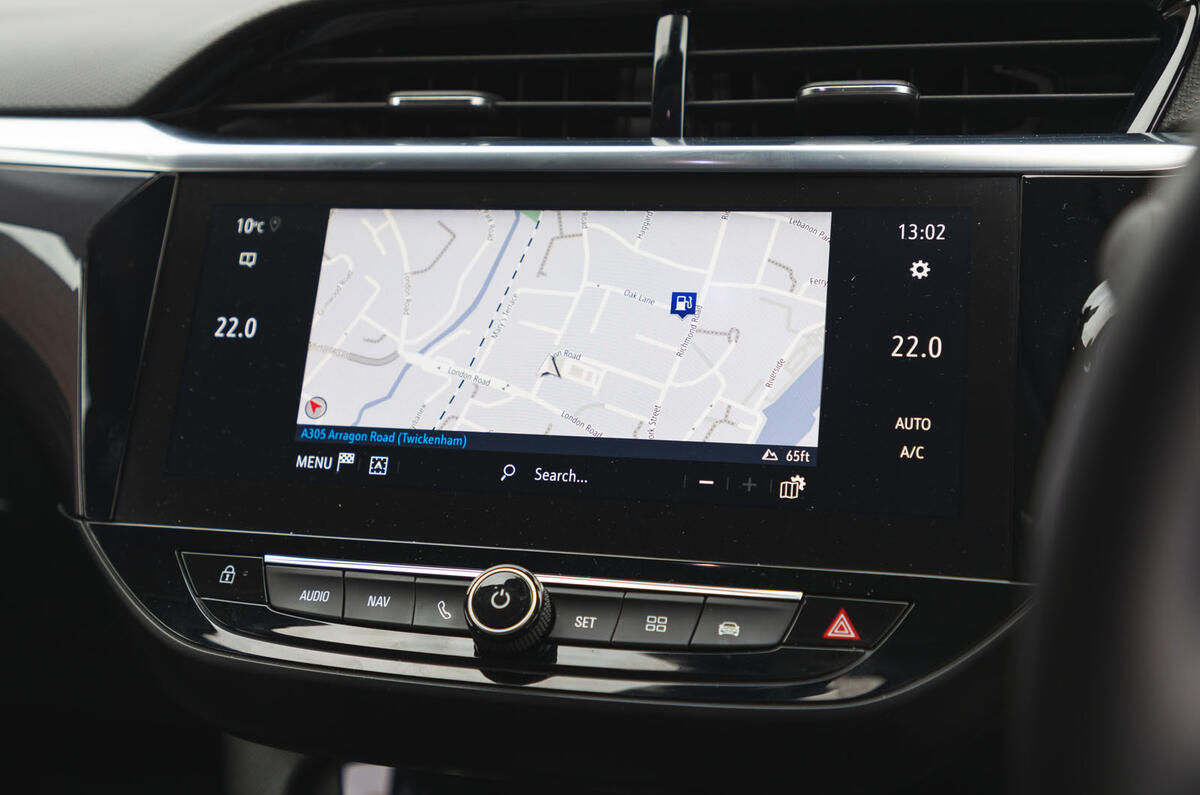 Vauxhall Corsa 2020 long-term review - infotainment