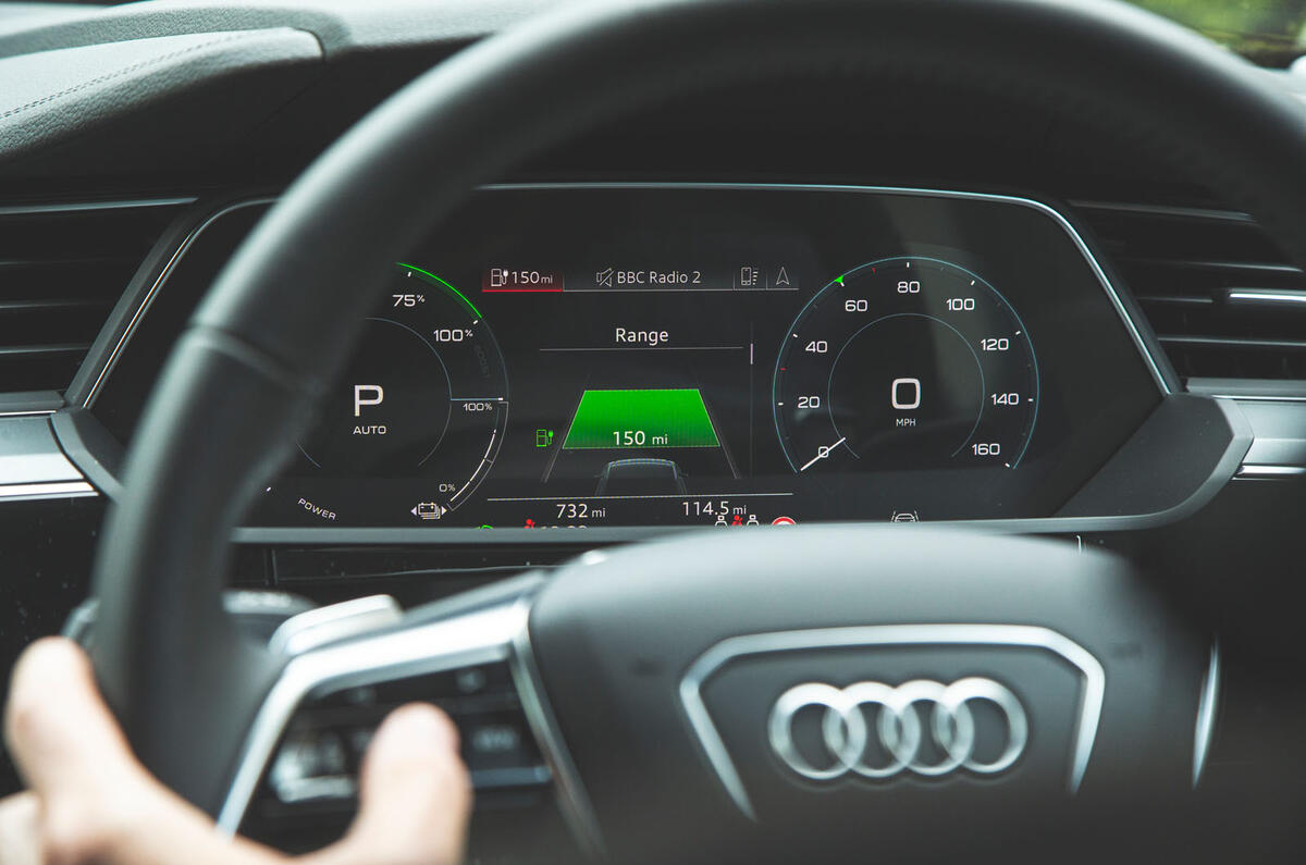 Audi E-tron 2019 long-term review - range estimate