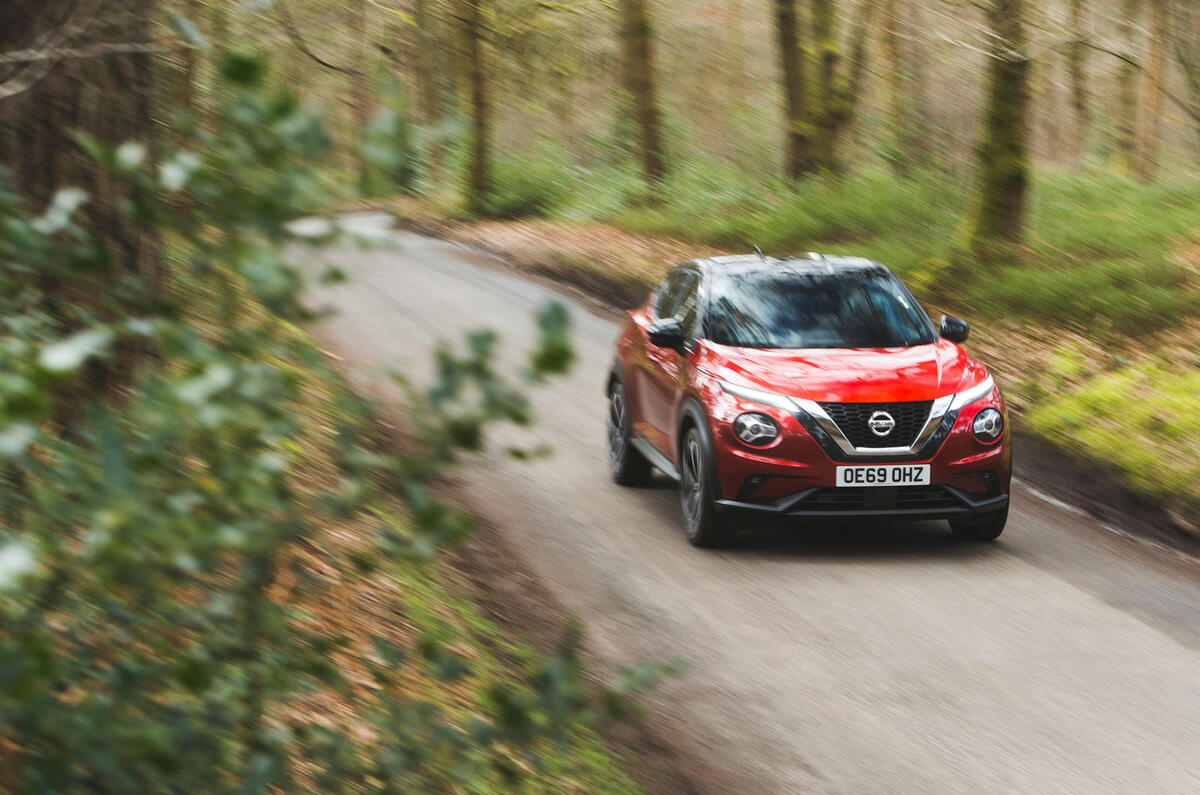 Nissan Juke 2020 long-term review - on the road front Nissan Juke 2020 long-term review - on the road front