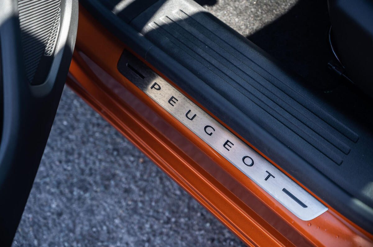 Peugeot 2008 2020 long-term review - scuff plates Peugeot 2008 2020 long-term review - scuff plates