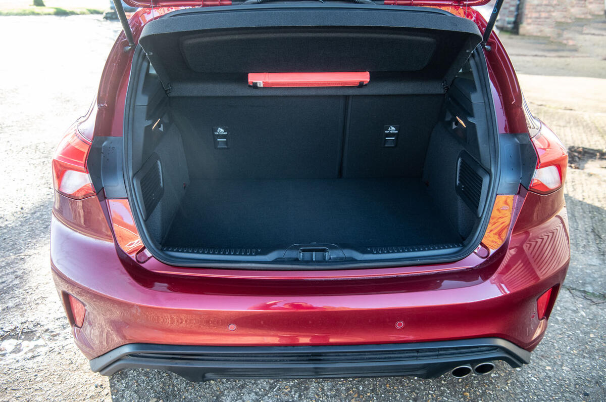 Ford Focus 2019 long-term review - boot