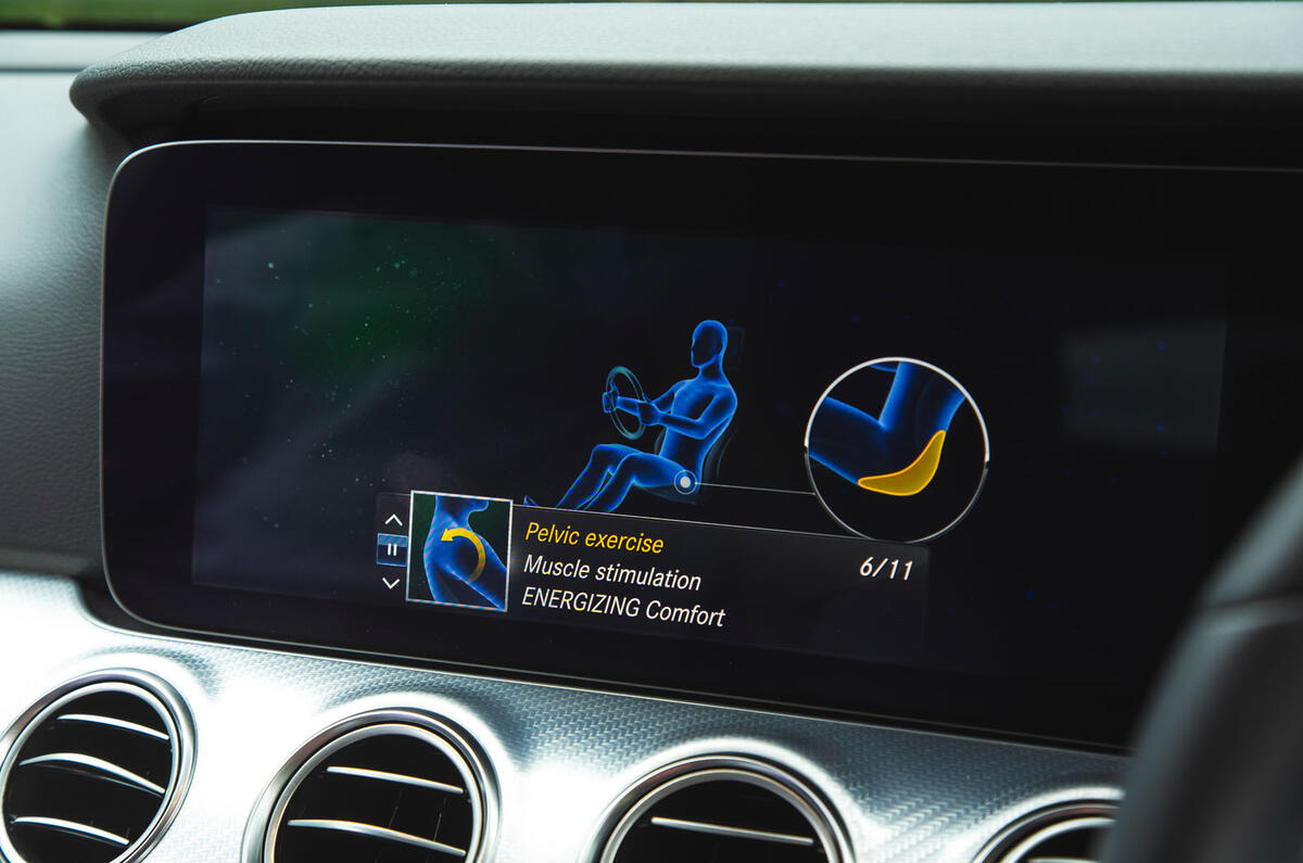 Mercedes E300de 2019 long-term review - exercises