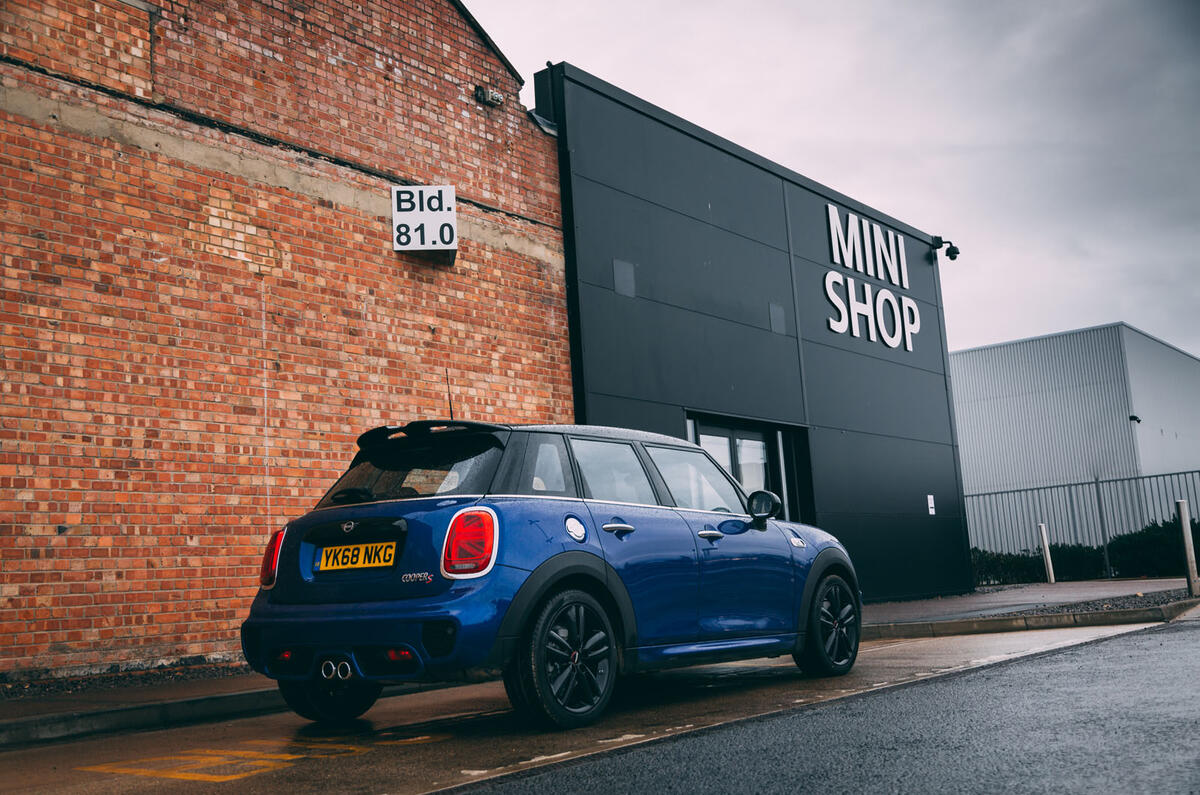Mini 5-door Cooper S 2019 long-term review - mini factory - outside