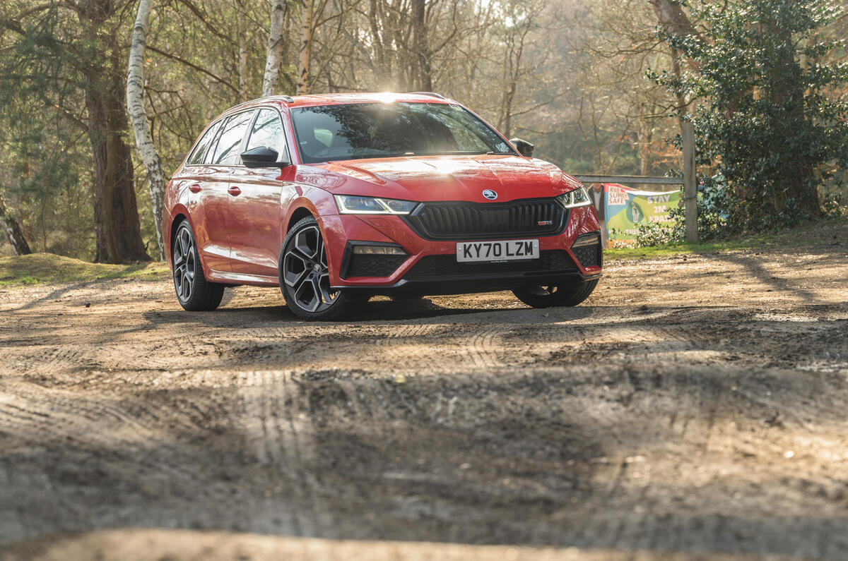 17 Skoda Octavia vRS estate 2021 LT static 17 Skoda Octavia vRS estate 2021 LT static