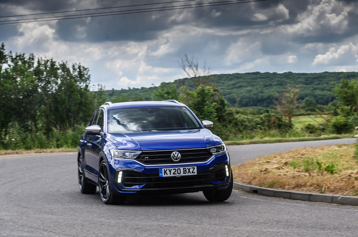 Volkswagen T-Roc R 2020 long-term review - cornering Volkswagen T-Roc R 2020 long-term review - cornering