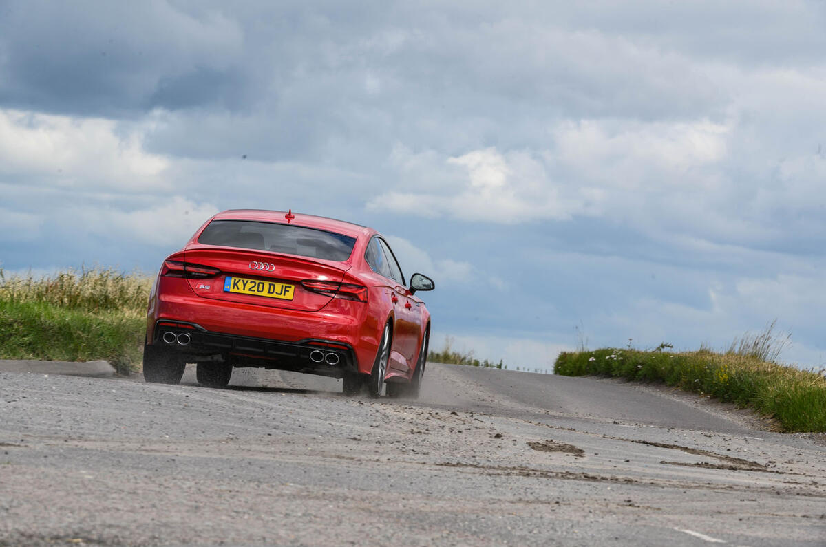 Audi S5 Sportback 2020 long-term review - corner rear