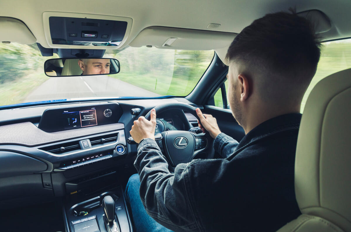 18 Lexus UX300e 2022 long term review JW driving 18 Lexus UX300e 2022 long term review JW driving