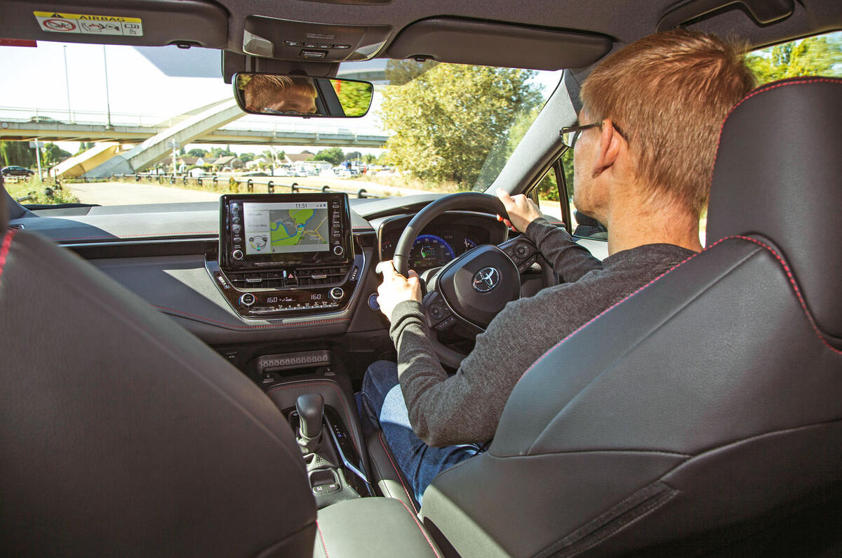 Toyota Corolla 2019 long-term review - James Attwood driving