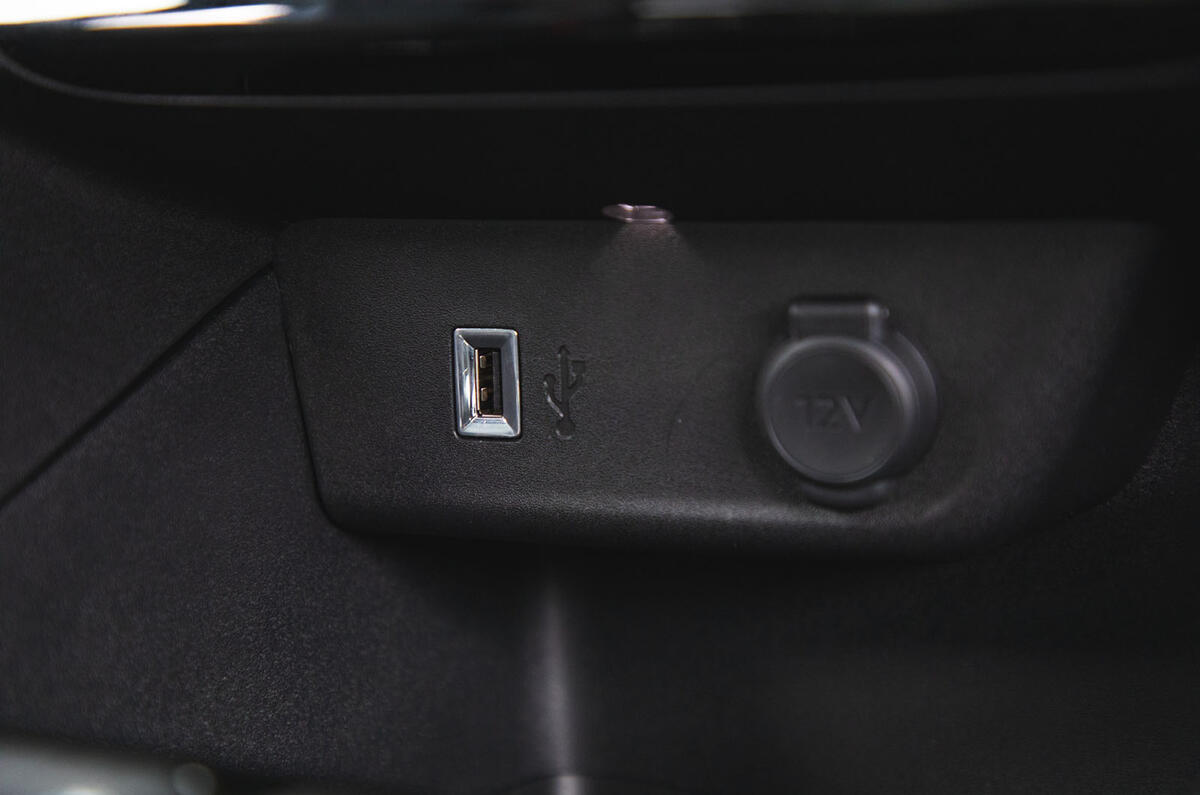 Vauxhall Corsa 2020 long-term review - USB