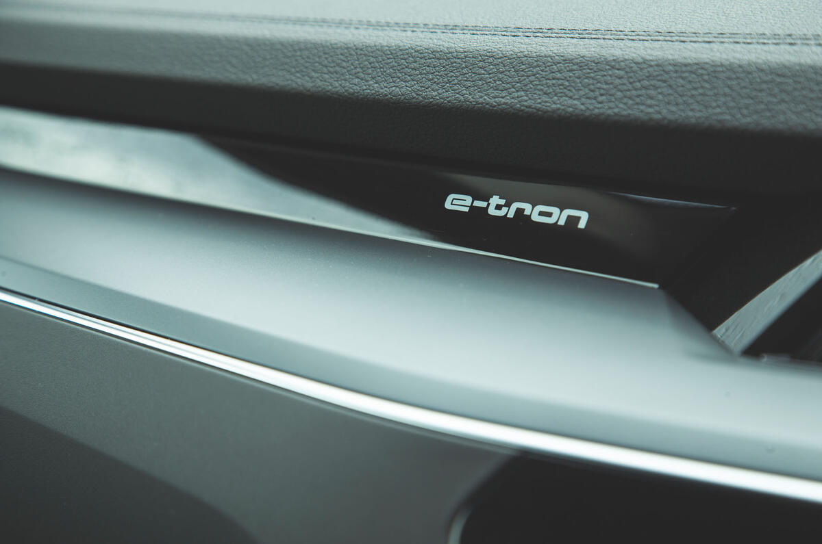 Audi E-tron 2019 long-term review - dashboard trim