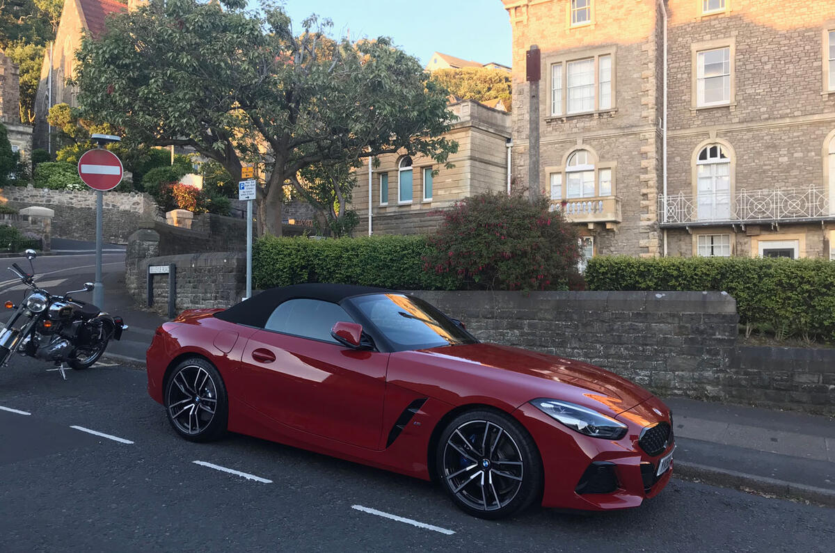 BMW Z4 2019 long-term review - parked up