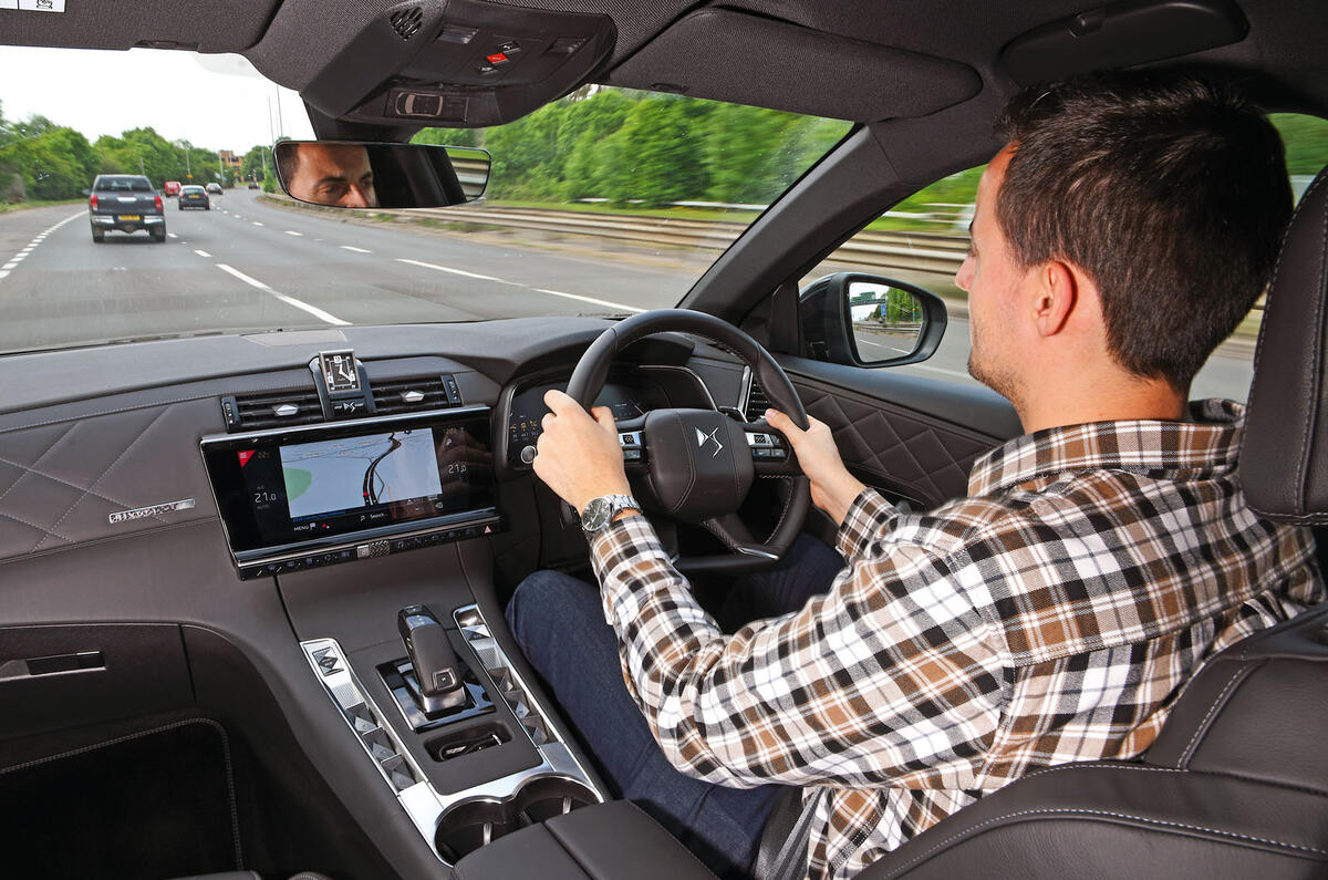 DS 7 Crossback 2019 long-term review - Lawrence Allan driving