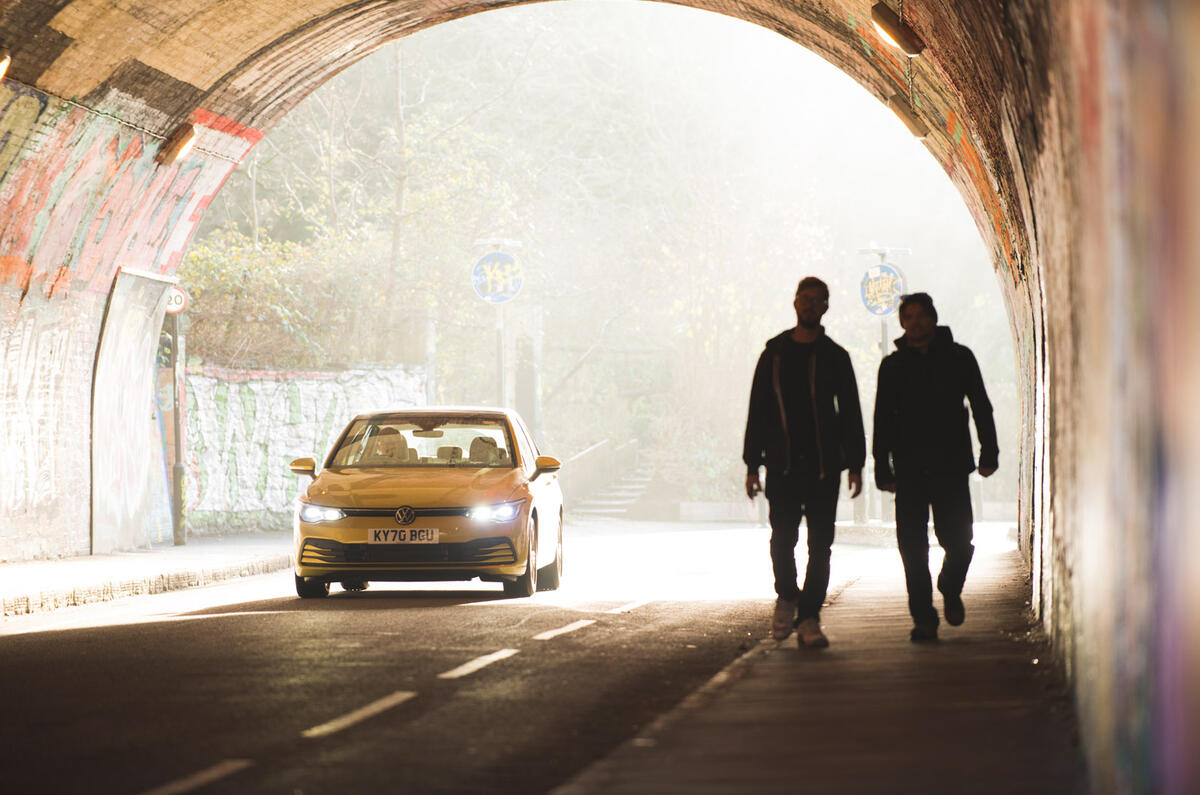 19 Volkswagen Golf 2021 long term review tunnel 19 Volkswagen Golf 2021 long term review tunnel