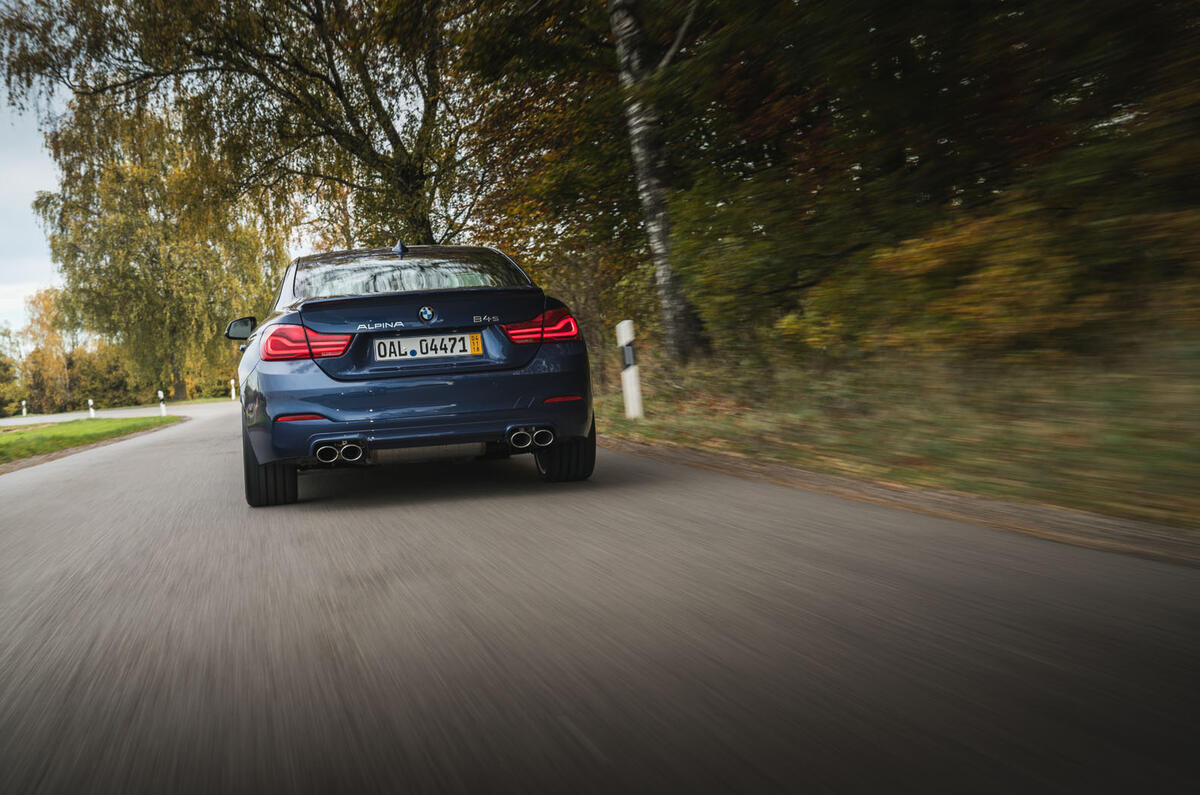 Alpina B4 S 2019 long-term review - hero rear