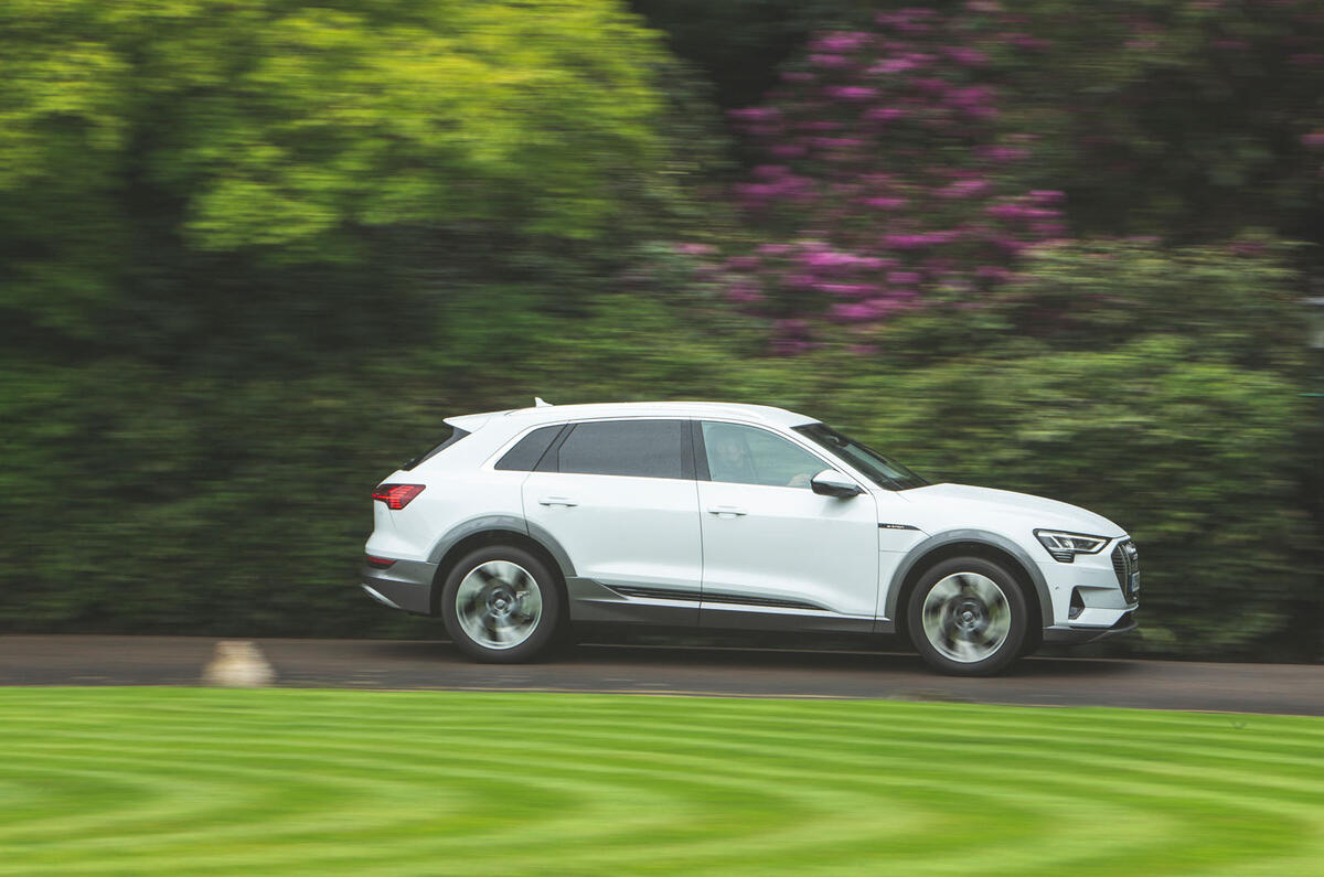 Audi E-tron 2019 long-term review - hero side