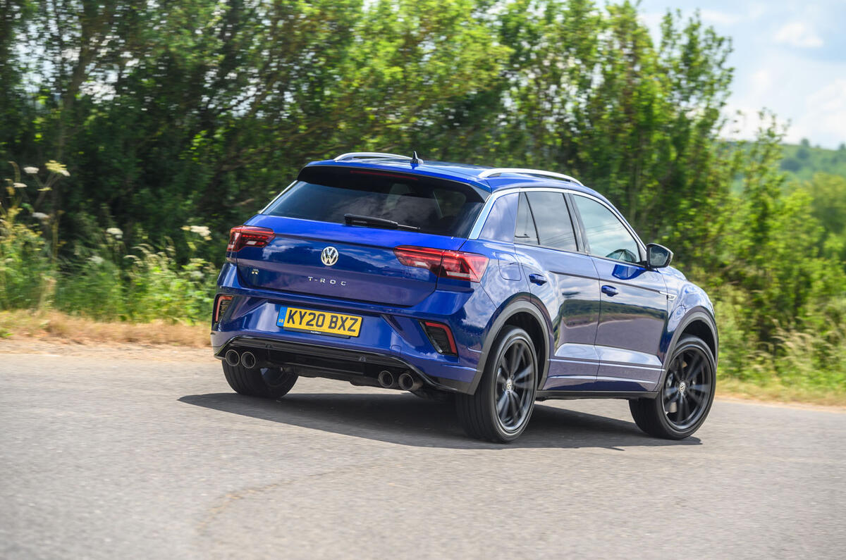 Volkswagen T-Roc R 2020 long-term review - hero rear Volkswagen T-Roc R 2020 long-term review - hero rear