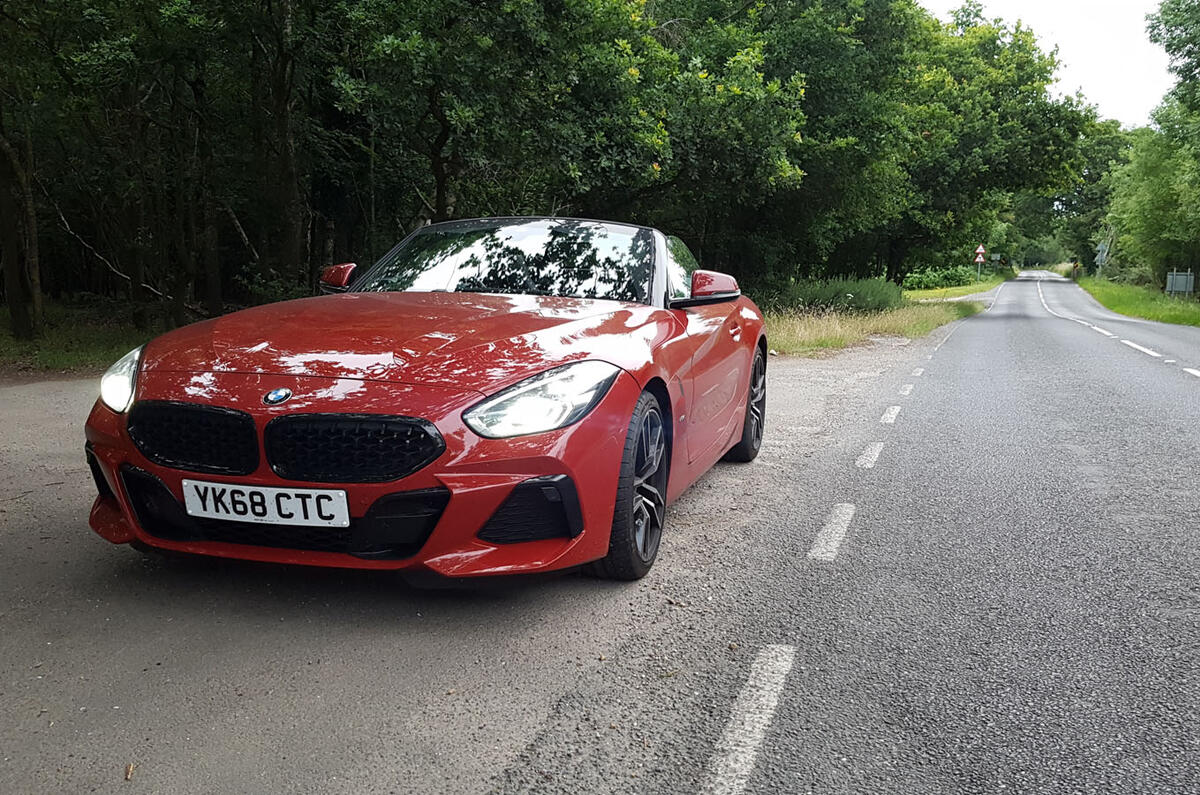 BMW Z4 2019 long-term review - Goodwood front
