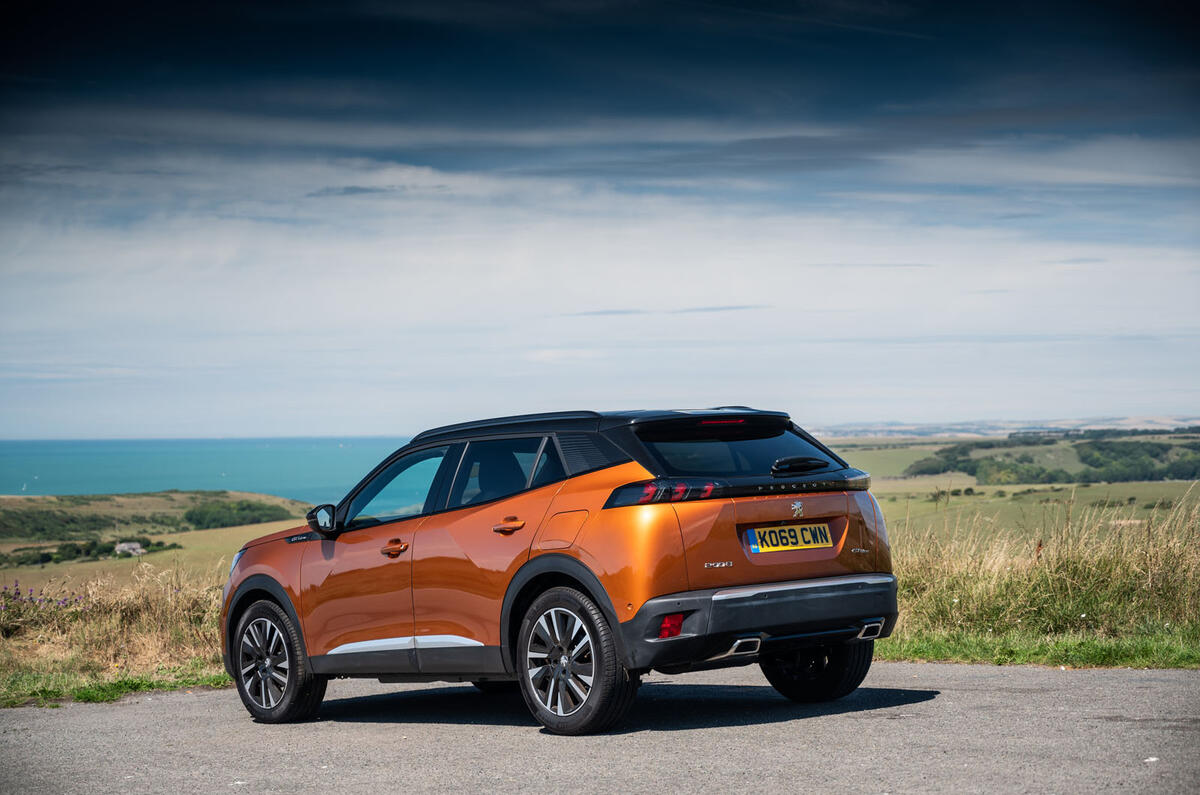 Peugeot 2008 2020 long-term review - static rear Peugeot 2008 2020 long-term review - static rear