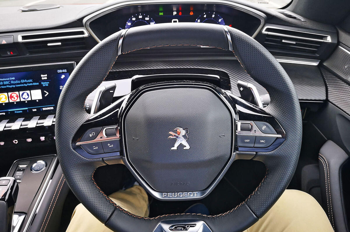 Peugeot 508 2019 long-term review - line of sight