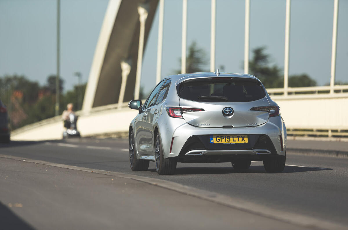 Toyota Corolla 2019 long-term review - on the road rear