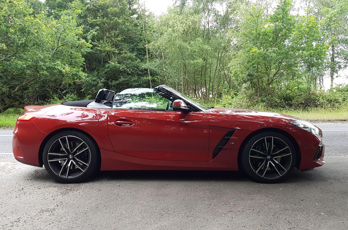 BMW Z4 2019 long-term review - Goodwood side