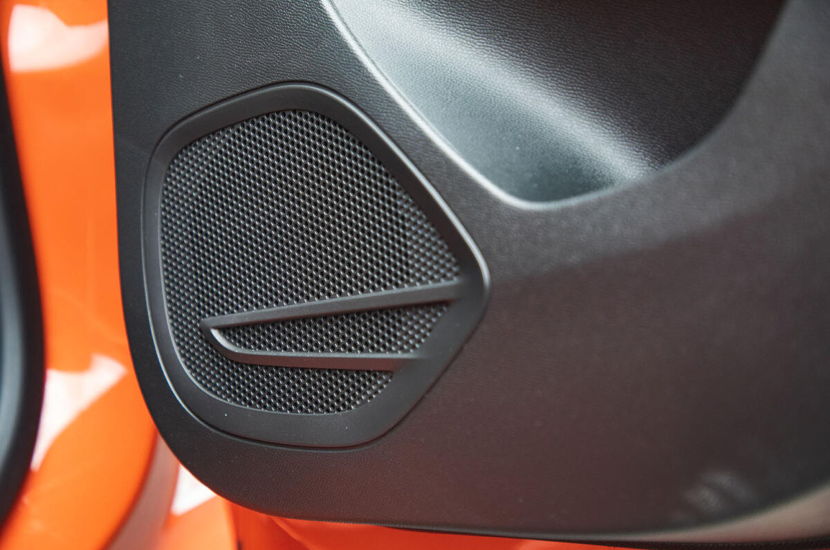 Vauxhall Corsa 2020 long-term review - speakers