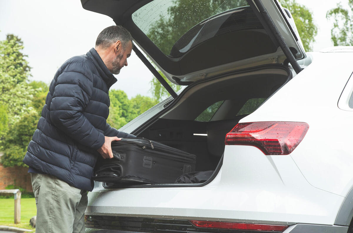 Audi E-tron 2019 long-term review - boot