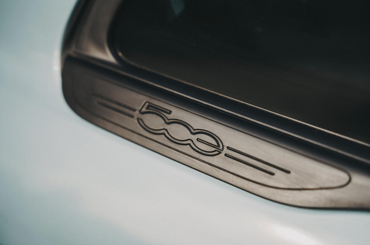 24 Fiat 500 EV 2022 long term review side decals 24 Fiat 500 EV 2022 long term review side decals