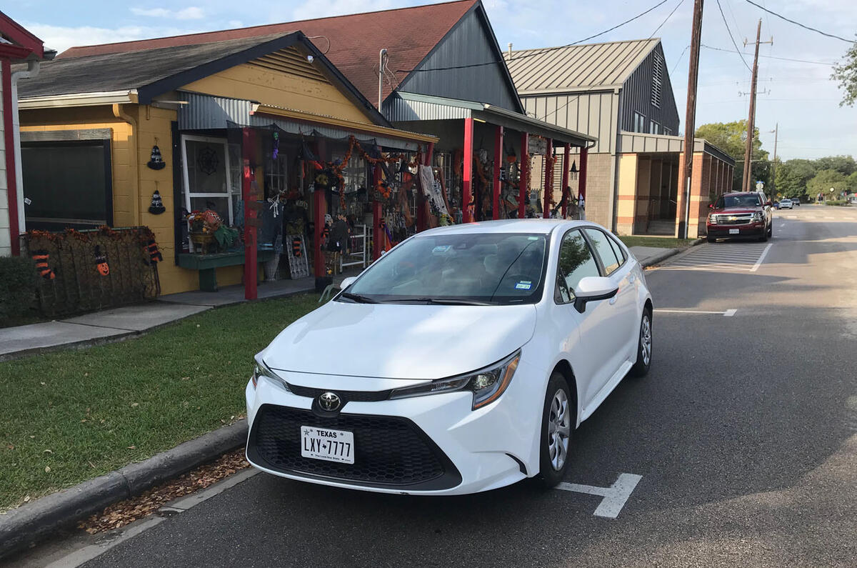 Toyota Corolla 2019 long-term review - Texas Corolla front