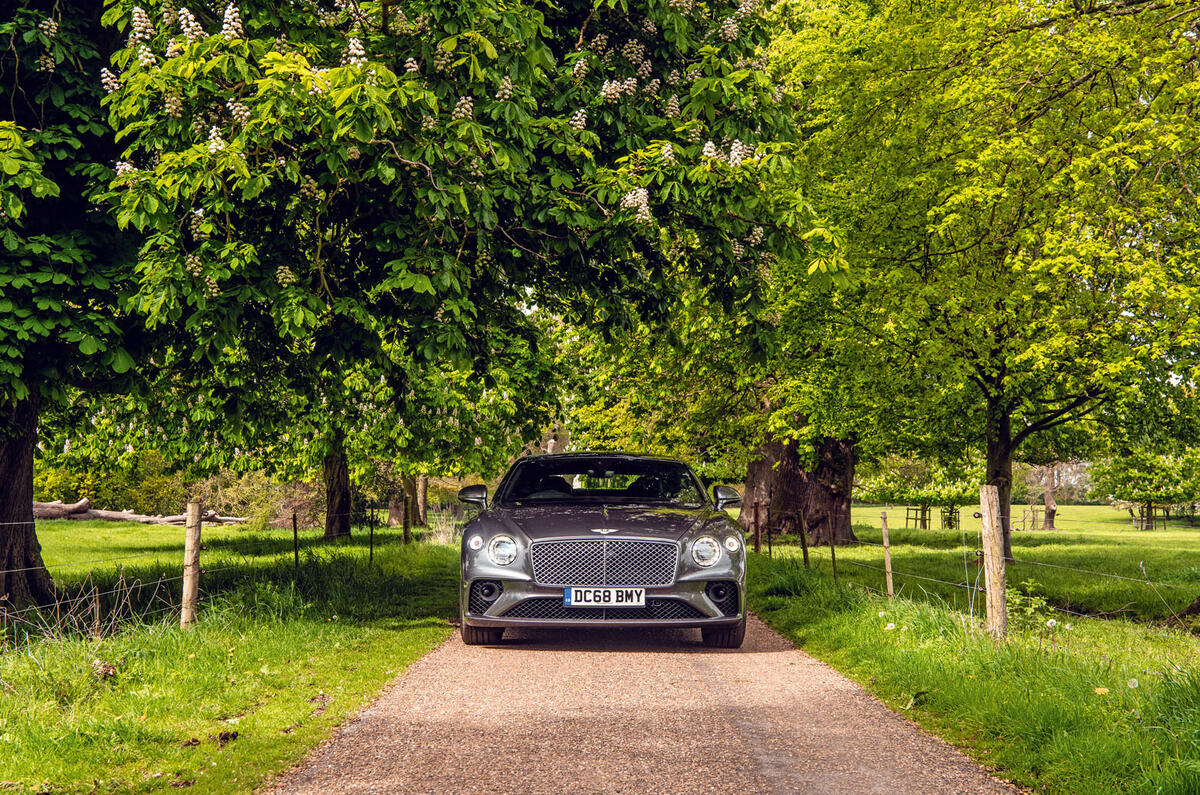 Bentley Continental GT 2019 long-term review - static nose