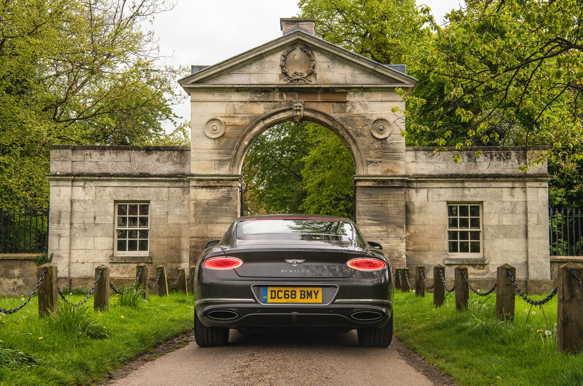 Bentley Continental GT 2019 long-term review - static rear