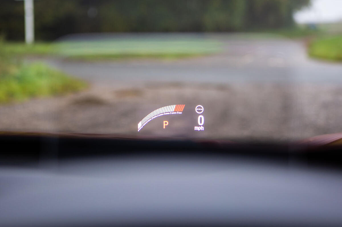 Honda CR-V hybrid 2019 long-term review - HUD