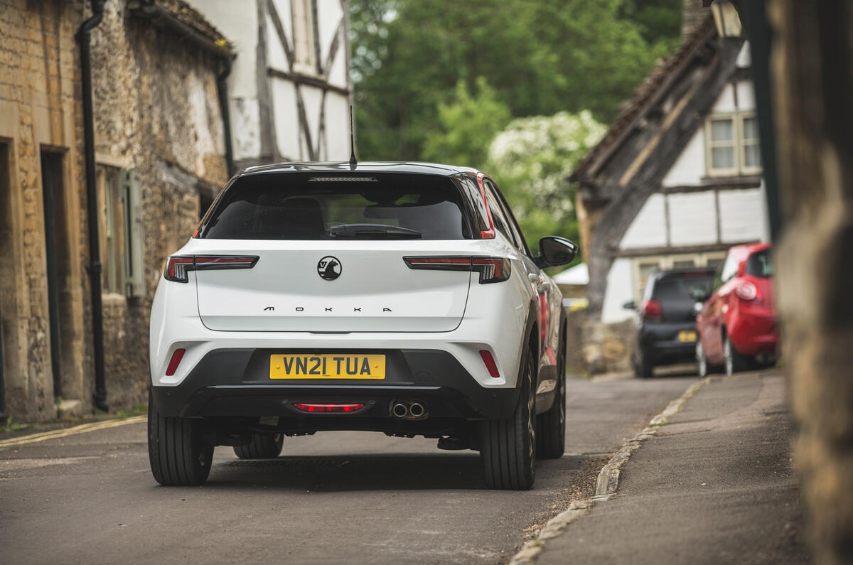 29 Vauxhall Mokka 2021 long term rear end 29 Vauxhall Mokka 2021 long term rear end