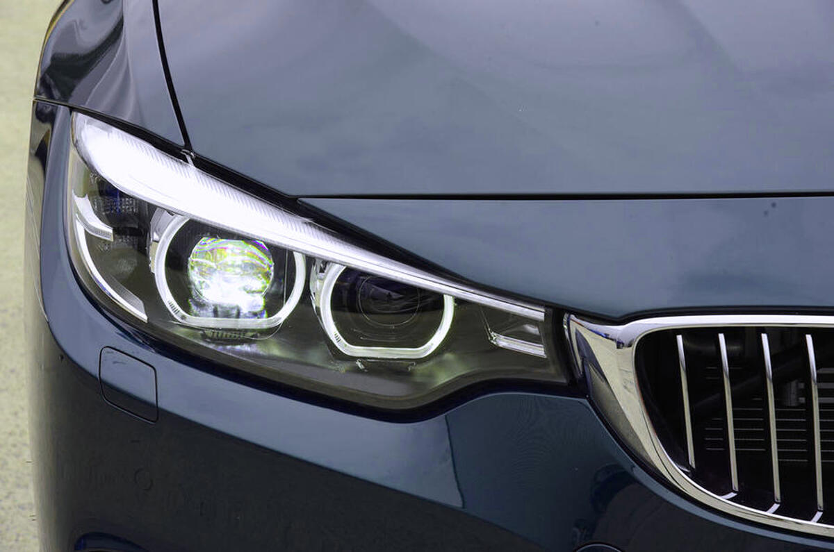 Alpina B4 S 2019 long-term review - headlights