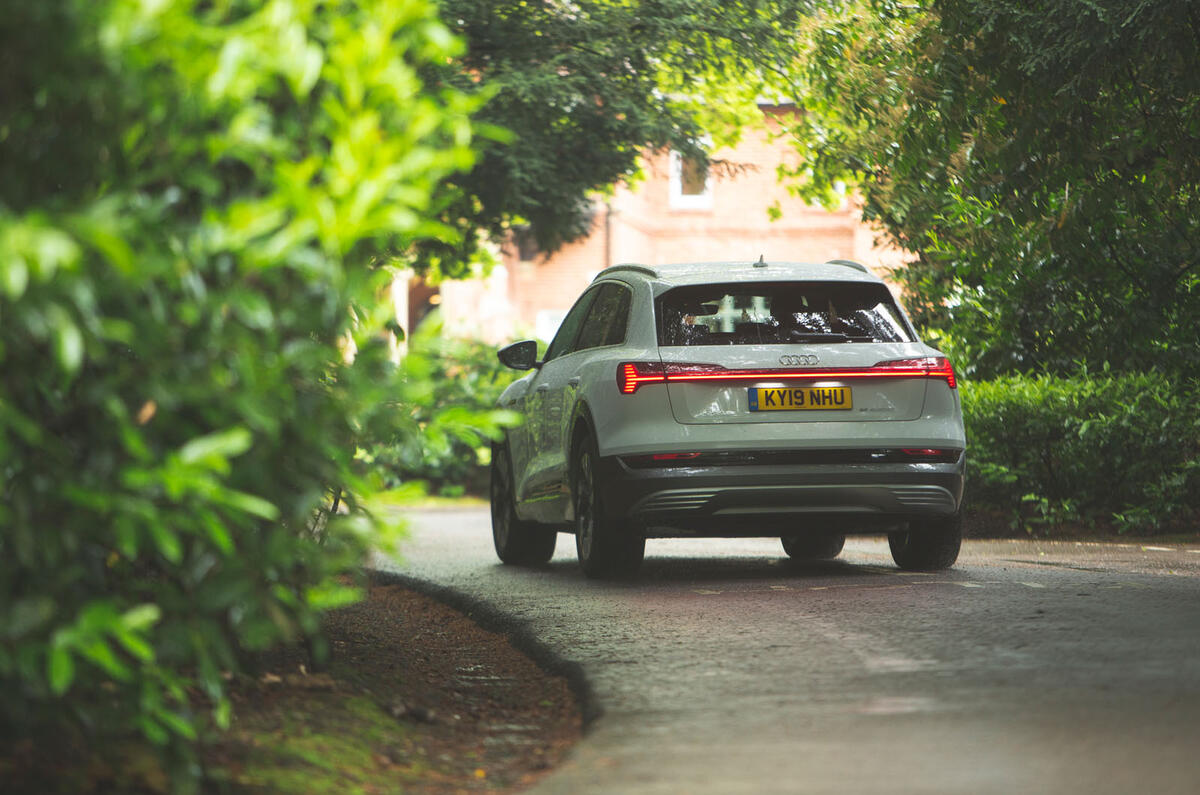 Audi E-tron 2019 long-term review - hero rear