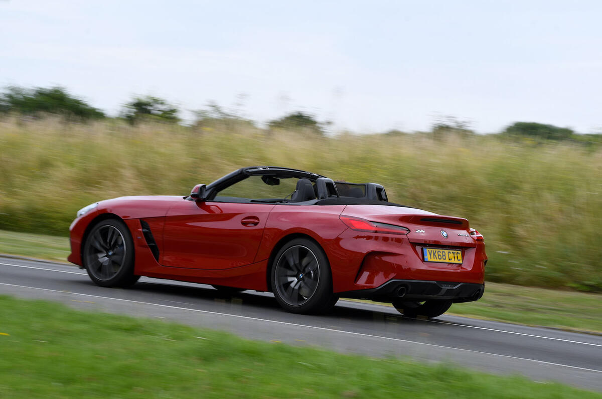 BMW Z4 2019 long-term review - hero rear